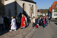 Karfreitgasliturgie und Karfreitagsprozession in Naumburg (Foto: Karl-Franz Thiede)